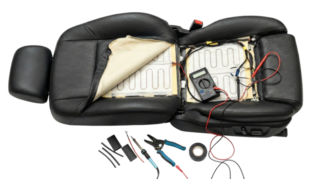 Ремонт обогрева сидений