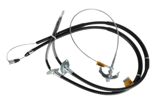 Замена троса ручника